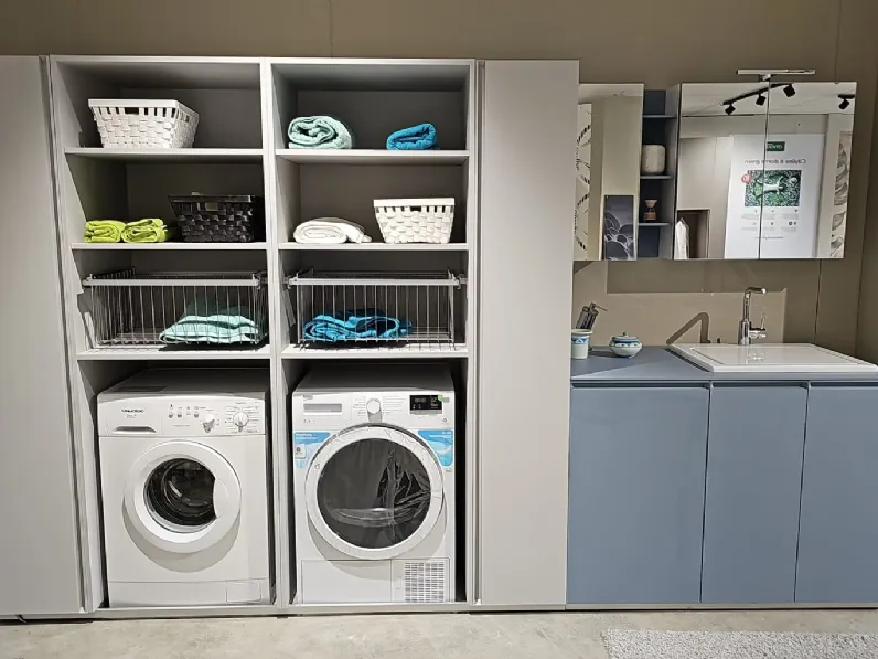 Arredamento bagno: mobile Baxar Lavanderia baxar nest a prezzo Outlet