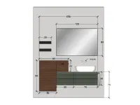 Mobile per la sala da bagno Baxar M3 system in Offerta Outlet