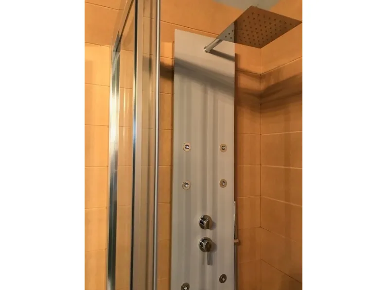 Arredamento bagno: mobile Blu-bleu Box doccia in Offerta Outlet