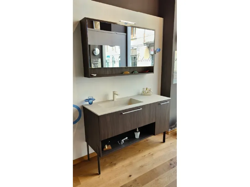 Mobile arredo bagno Sospeso Cerasa Cartabianca in offerta