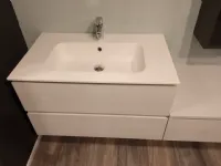 Mobile bagno sospeso B go bianco di Compab SCONTATO - 60%