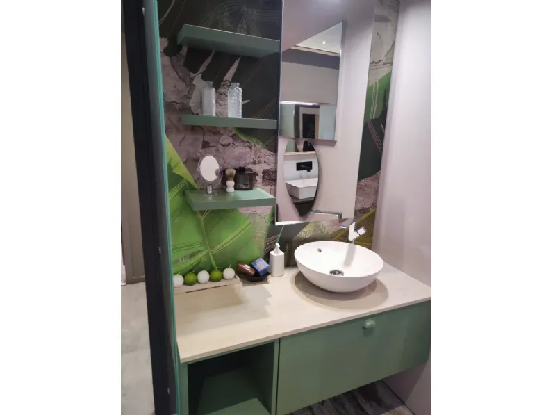 ARREDO BAGNO Compab: mobile SCONTATO in OFFERTA OUTLET - 50%