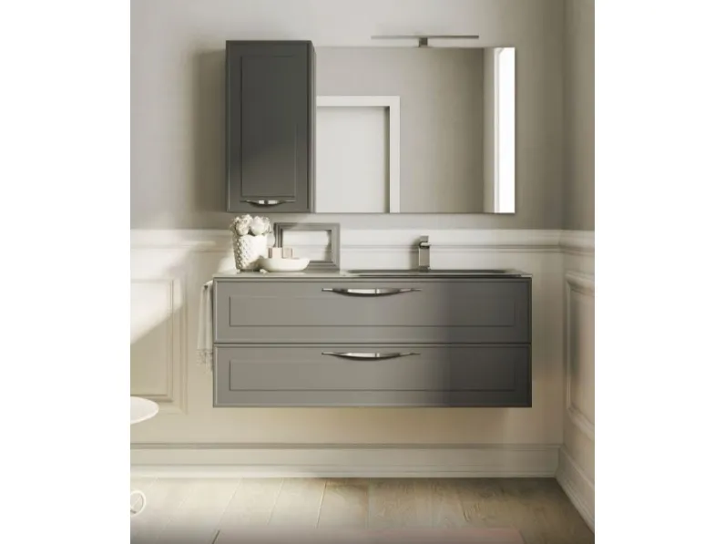 Arredamento bagno: mobile Idea group Dressy opaco a prezzo scontato