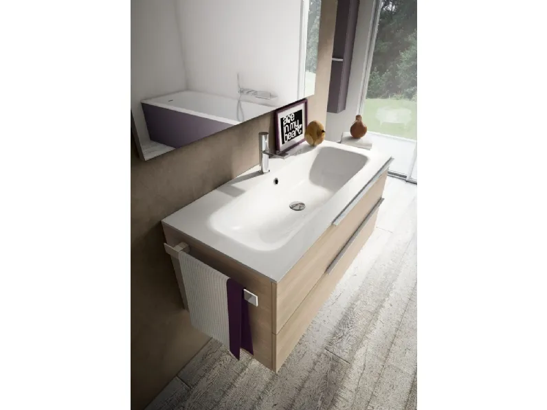 Arredamento bagno: mobile Idea group My time in Offerta Outlet