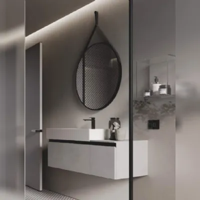 Mobile bagno sospeso Mytime 19 Idea Group: prezzi outlet!