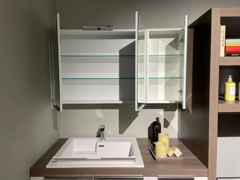 Mobile arredo bagno A terra Ideagroup Time lavanderia in svendita