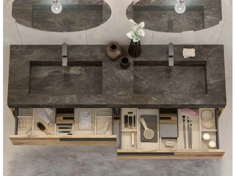 Arredamento bagno: mobile Legnobagno L04 a prezzo Outlet
