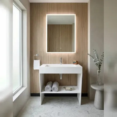 Arredamento bagno: mobile Mya design Space 2 con forte sconto
