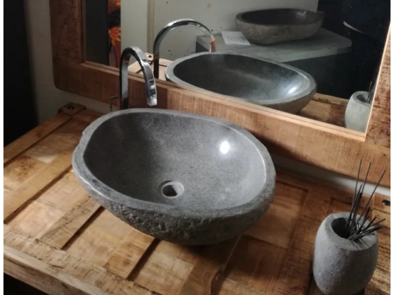 Arredamento bagno: mobile Nuovi mondi cucine Bagno container legno dialma industrial in offerta