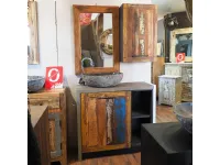 Arredamento bagno: mobile Nuovi mondi cucine Mobile bagno  etno recicle vintage  a prezzi outlet