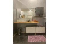 Mobile bagno moderno Cornici di Punto tre in OFFERTA OUTLET - 54%
