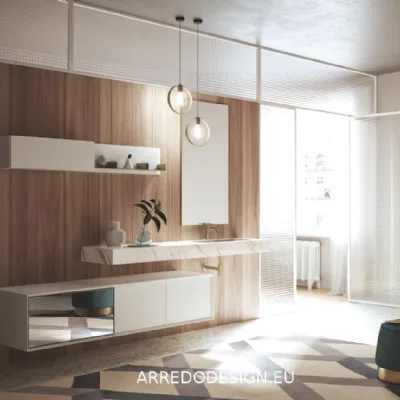 Arredamento bagno: mobile Punto tre Edge modula in Offerta Outlet