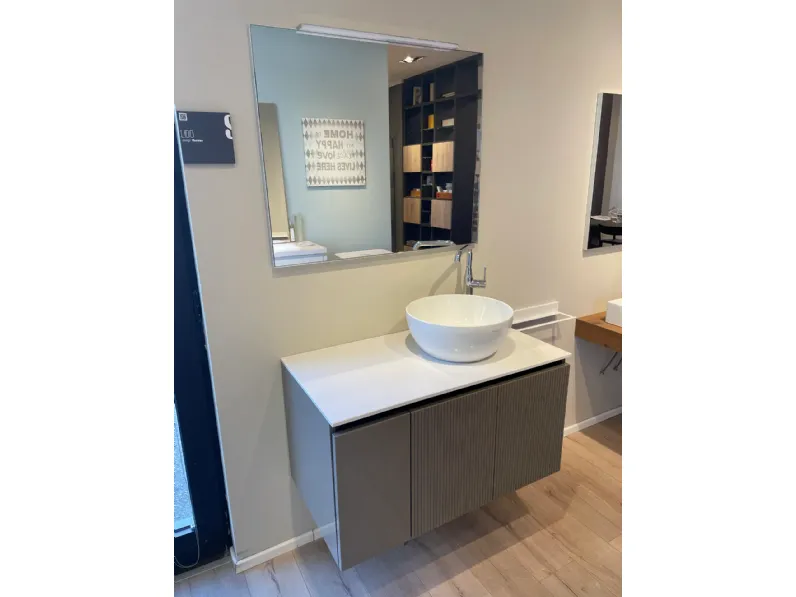Mobile bagno moderno Arredo bagno scavolini lido laccato di Scavolini bathrooms in OFFERTA OUTLET - 34%