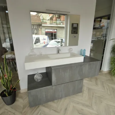 Mobile per il bagno Scavolini bathrooms Concrete con forte sconto