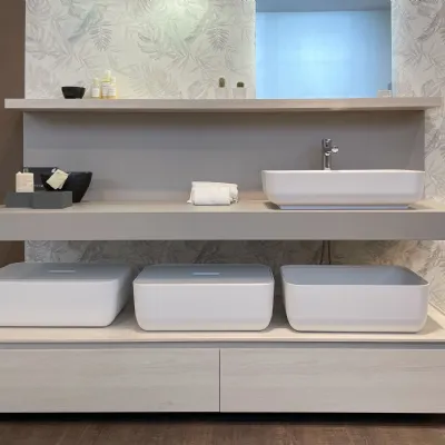 Mobile arredo bagno A terra Scavolini bathrooms Ki con sconto