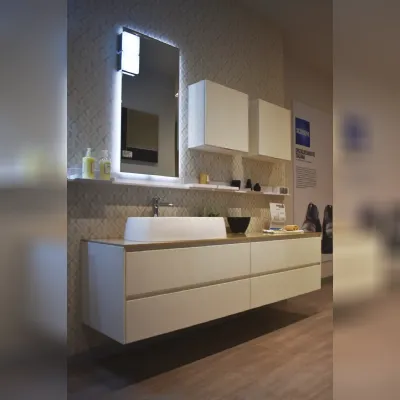 Mobile bagno in altro modello Rivo di Scavolini bathrooms a prezzo Outlet