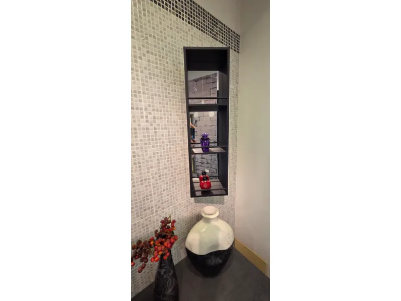 Mobile bagno moderno Composizione bagno street grigio rabbit di Arbi in OFFERTA OUTLET - 50%