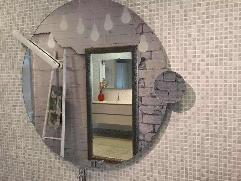 Mobile bagno moderno Composizione bagno street grigio rabbit di Arbi in OFFERTA OUTLET - 50%