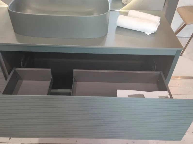 Mobile bagno in laccato opaco modello M3 system di Baxar in Offerta Outlet