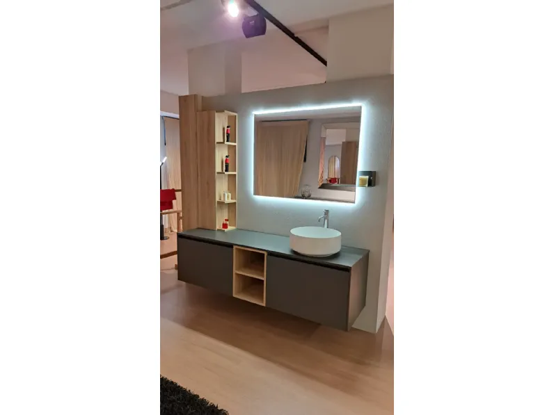Mobile bagno Sospeso Bagno segno Cerasa scontato - 58%