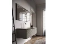 ARREDO BAGNO Idea group: MOBILE + SPECCHIO modello DOLCEVITA LACCATO OPACO SCONTATO 30%