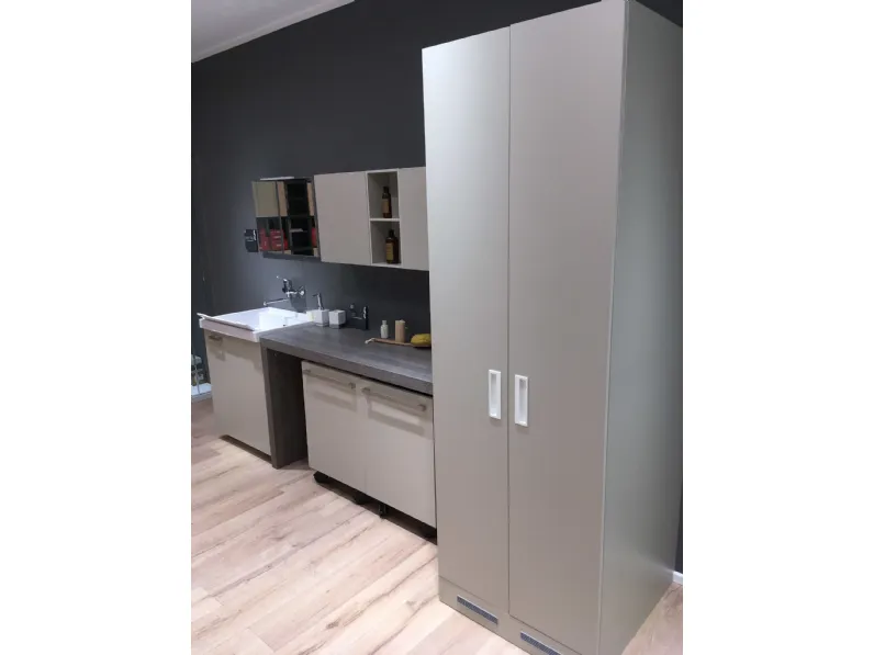 Mobile bagno Scavolini Arredo bagno lavanderia aquo laminato opaco IN OFFERTA OUTLET