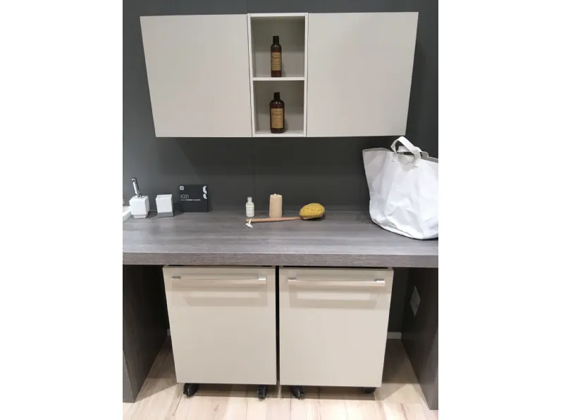 Mobile bagno Scavolini Arredo bagno lavanderia aquo laminato opaco IN OFFERTA OUTLET