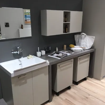 Arredo bagno lavanderia Scavolini AQUO con un ribasso del 22%