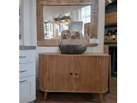 Arredamento bagno: mobile Nuovi mondi collection Mobile  bagno oval in vero legno  in Offerta Outlet