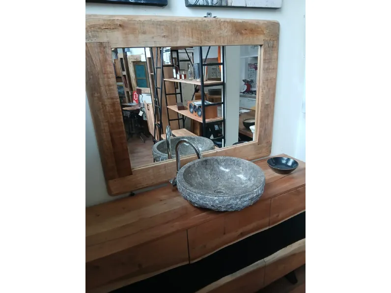 Mobile bagno a terra  bagno   design wave di Outlet etnico SCONTATO - 46%