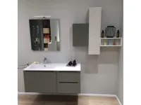 Mobile bagno Sospeso Arredo bagno scavolini idro grigio opaco Scavolini bathrooms a prezzo ribassato