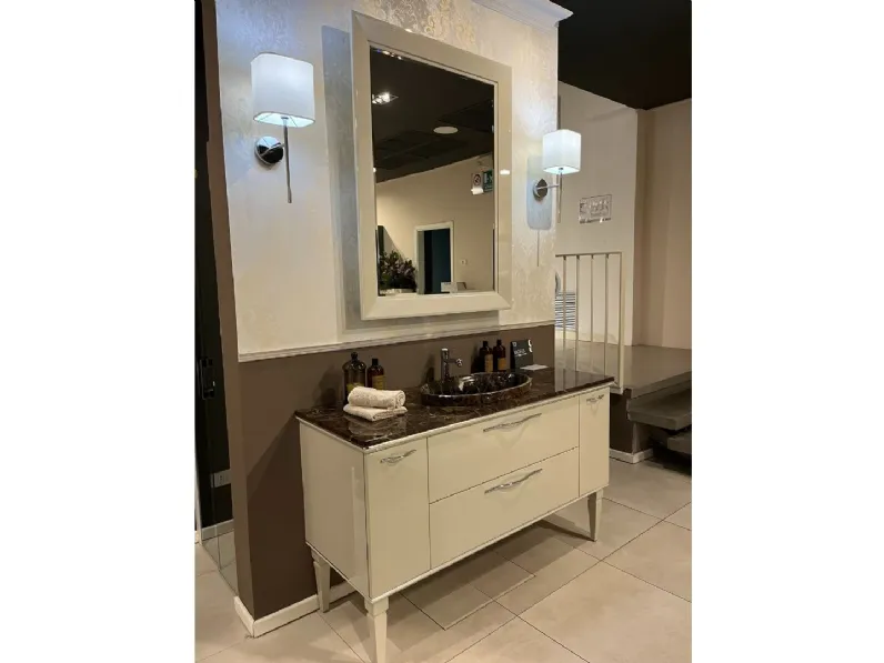 Mobile bagno in marmo modello Magnifica di Scavolini a prezzo Outlet