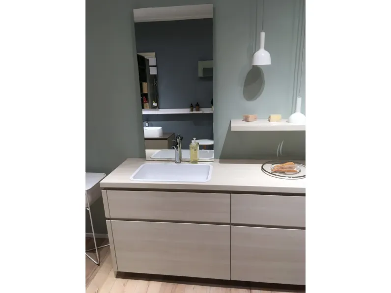 Arredo bagno Scavolini mod. QI Olmo Kuuki Offerta Outlet