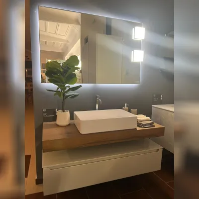 Mobile bagno sospeso Bagno idro scavolini  di Scavolini bathrooms SCONTATO - 35%