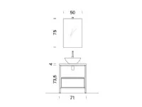 Bg029 Compab: mobile da bagno A PREZZI OUTLET