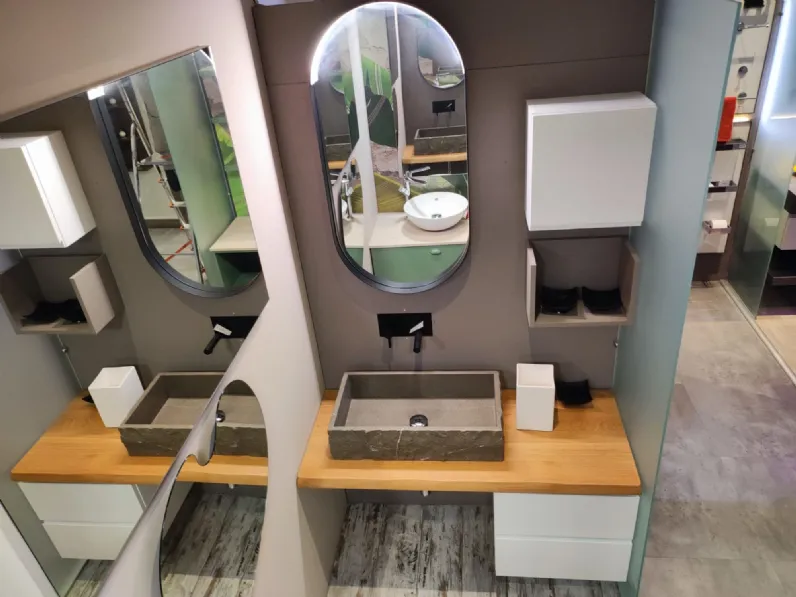 Scopri Big Top Massello Compab: mobile da bagno a prezzi outlet! Acquista ora!