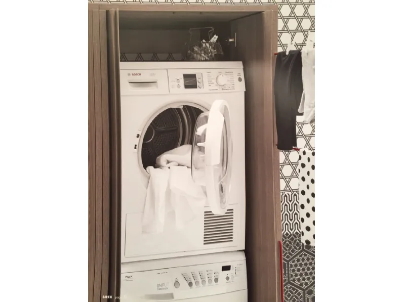 Arredamento bagno: mobile Birex Colonna porta lavatrice - asciugatrice in  Offerta Outlet
