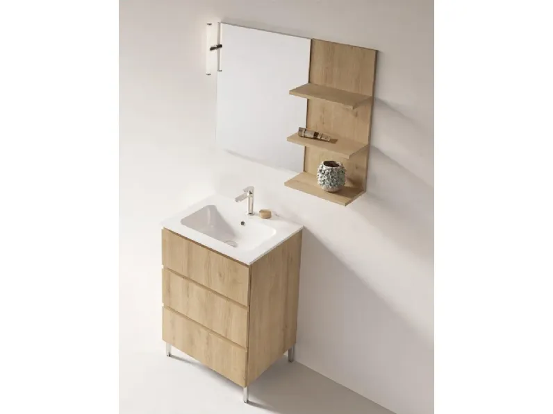 Arredamento bagno: mobile Compab Blocco3 da expo a prezzo scontato