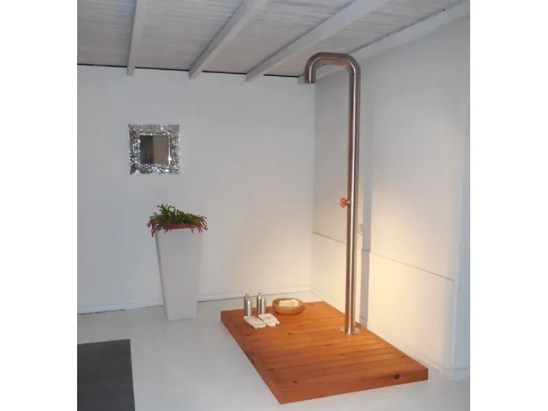 Mobile bagno Boffi ,pipe red, doccia fissa da pavimento, vendita online Boffi a prezzi outlet