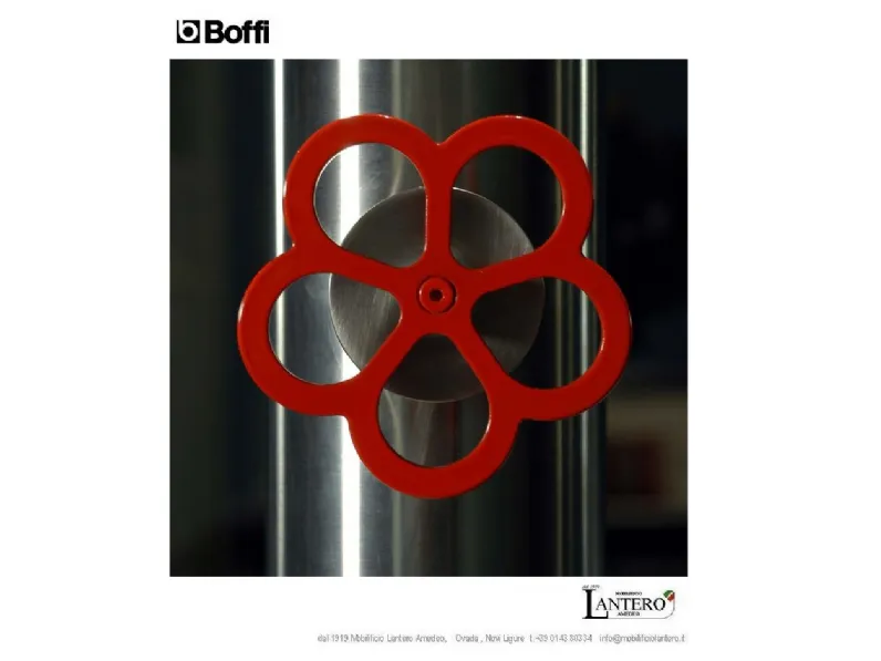 Mobile bagno Boffi ,pipe red, doccia fissa da pavimento, vendita online Boffi a prezzi outlet