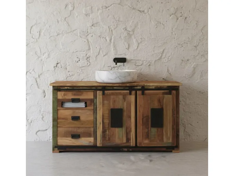 Mobile bagno A terra Credenza jupiter 150 Outlet etnico a prezzi convenienti