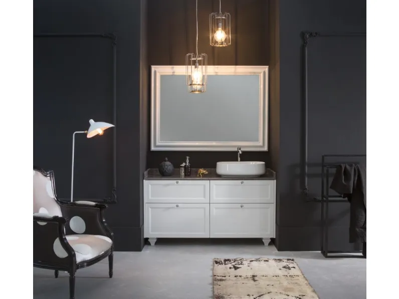 Mobile bagno classico Diamante dm27 di Compab in OFFERTA OUTLET - 30%