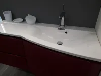 E.ly gola lampone lucido Arcom: mobile da bagno A PREZZI OUTLET