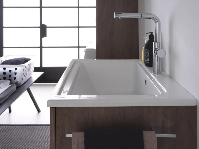 Mobile bagno moderno Kandy 02 di Ideagroup in OFFERTA OUTLET - 40%