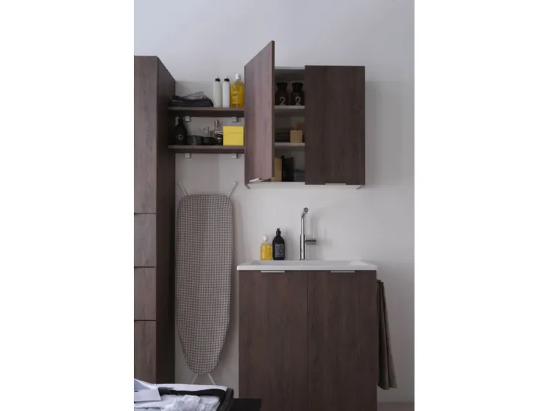 Mobile bagno moderno Kandy 02 di Ideagroup in OFFERTA OUTLET - 40%
