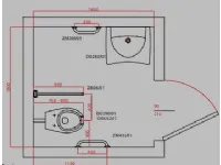 Kit6 accessibile  Artigianale: mobile da bagno A PREZZI OUTLET