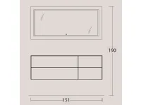 L.15 Legnobagno: mobile da bagno A PREZZI OUTLET