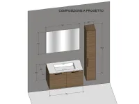 Arredamento bagno: mobile Baxar M system a prezzo scontato