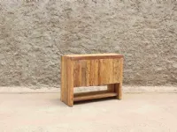 Mobile per la sala da bagno Outlet etnico Madia credenza meraki 100 a prezzo scontato
