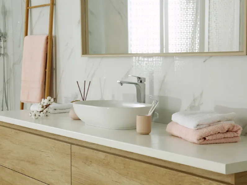 Mobile bagno A terra Mobilike wilson Artigianale scontato - 30%